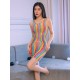 Rainbow Fishnet Bodystocking